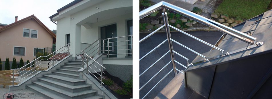 Pasarstvo ključavničarstvo ograje inox stainless steel rostfrei